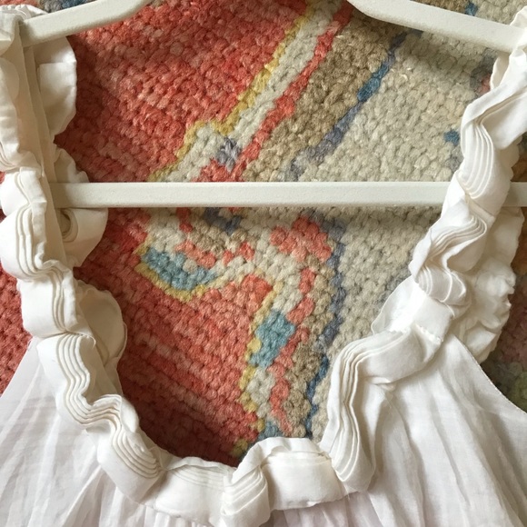 Floral sundress with red/teal flowers - Picture 3 of 5